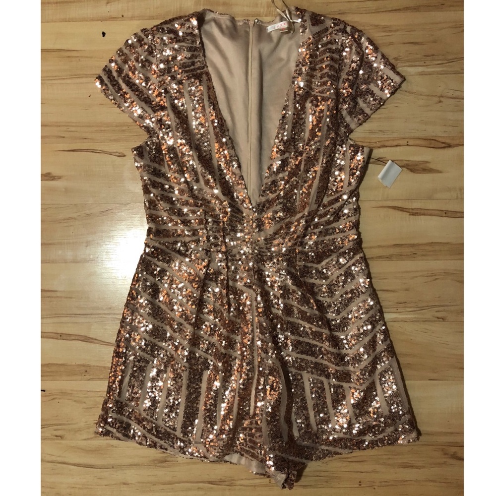 Sequined Romper
